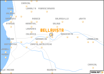 map of Bella Vista