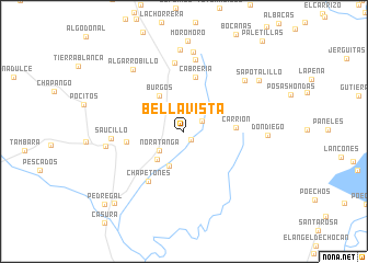 map of Bellavista