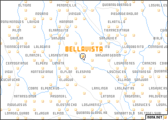 map of Bella Vista