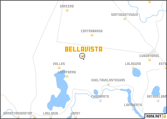 map of Bellavista