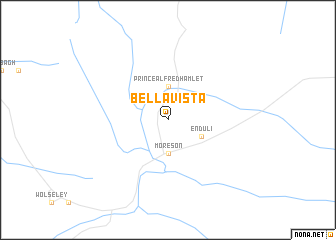 map of Bella Vista