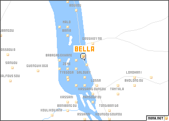 map of Bella