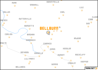 map of Bellburn