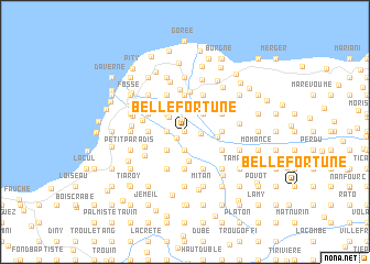 map of Belle Fortune