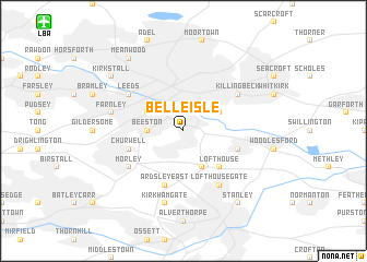 map of Belle Isle