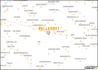 map of Bellemont