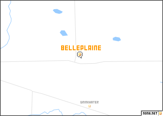 map of Belle Plaine