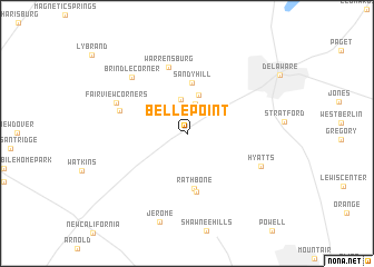 map of Bellepoint