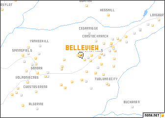 map of Belleview