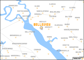 map of Belleview