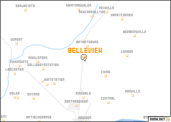 map of Belleview