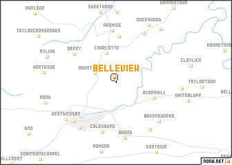 map of Belleview