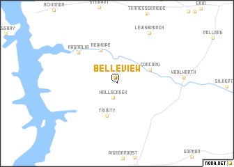 map of Belleview