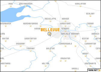 map of Belle Vue