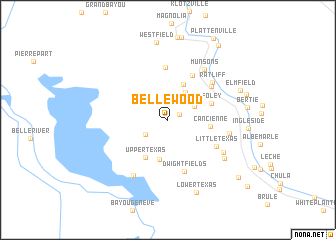 map of Bellewood