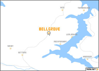 map of Bellgrove