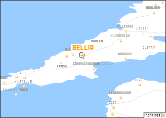 map of Bellia