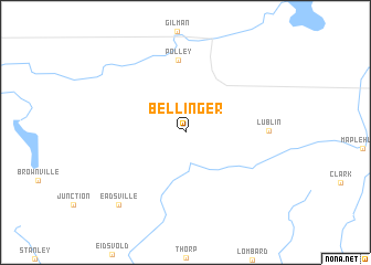 map of Bellinger