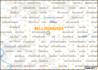 map of Bellinghausen