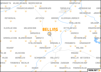 map of Belling
