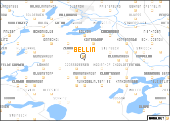 map of Bellin