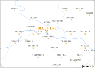 map of Bellitepe