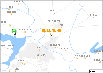 map of Bellmead