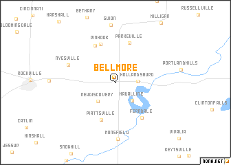 map of Bellmore