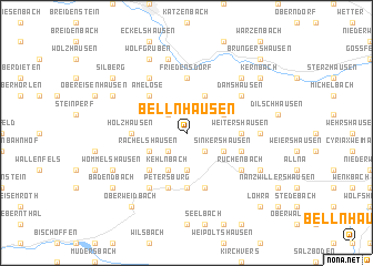 map of Bellnhausen