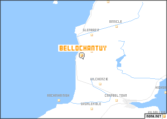 map of Bellochantuy