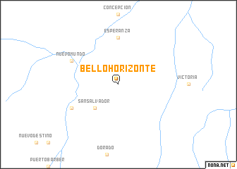 map of Bello Horizonte