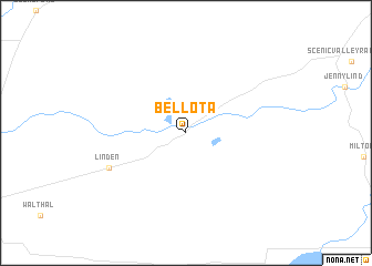 map of Bellota