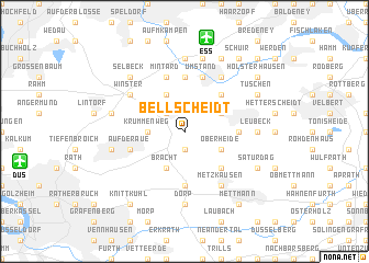 map of Bellscheidt