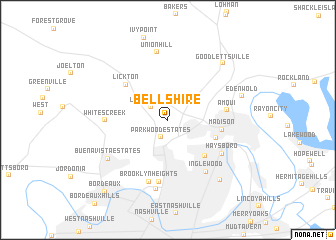 map of Bellshire