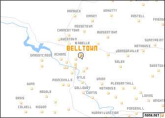 map of Belltown