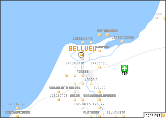 map of Bellveu