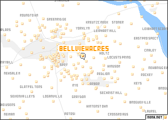 map of Bellview Acres