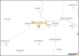 map of Bellville