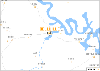 map of Bellville