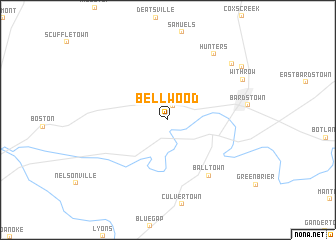 map of Bellwood