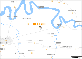 map of Bellwood