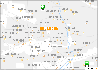 map of Bellwood