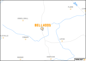 map of Bellwood