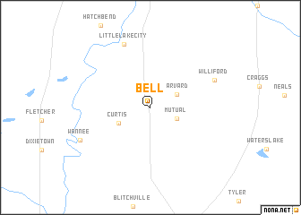 map of Bell