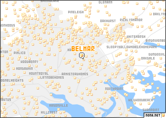 map of Belmar