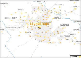 map of Belmont East