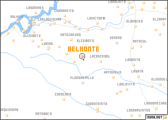 map of Belmonte