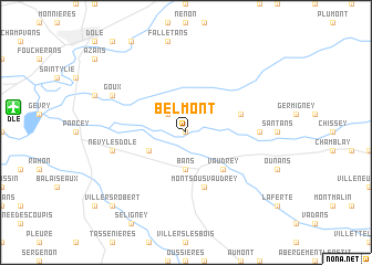 map of Belmont