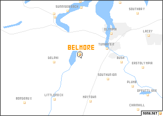 map of Belmore