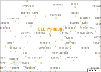 map of Bel\